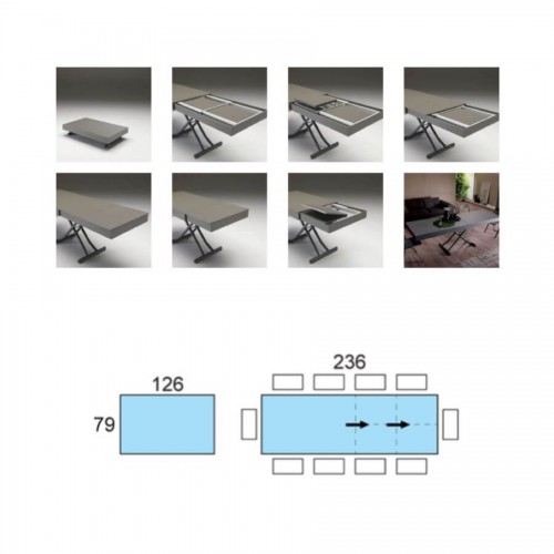 TRASFORMABILE NEWOOD - Ozzio 2