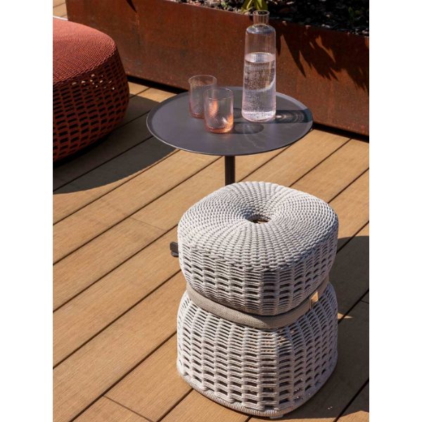 Leplì Outdoor | Pouf 39x39cm - Kensaku Oshiro