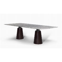 Mesa Due | Tavolo rettangolare - Lella and Massimo Vignelli