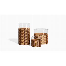 Leather Pot | Vaso - Simona Cremascoli