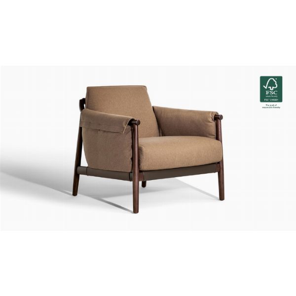 Times Lounge Poltrona by Spalvieri & Del Ciotto