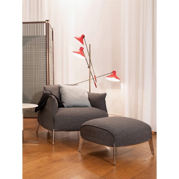 Archibald Gran Comfort | Poltrona in Pelle - Jean-Marie Massaud