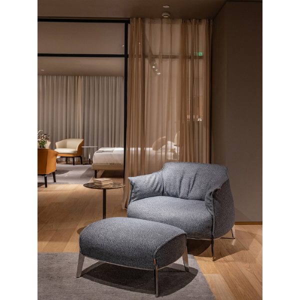 Archibald Gran Comfort | Poltrona in Pelle - Jean-Marie Massaud