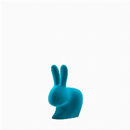 Rabbit XS Bookend Velvet Finish