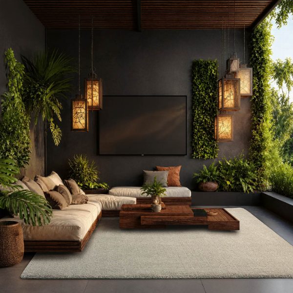 Soft Elegance for Contemporary Homes – AMALIA BEIGE High Pile Modern Rug