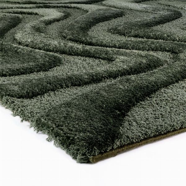 Tappeto VENERE VERDE BOSCO – Design organico per spazi di carattere