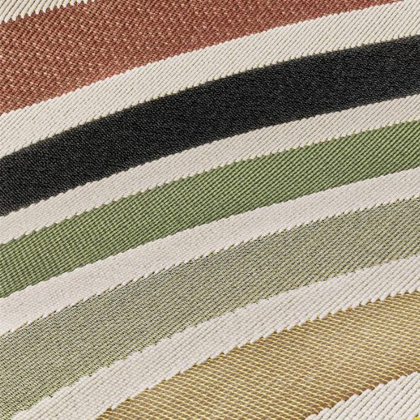 AMAZZONIA 1272X/Q04 Rug: Retro Elegance for Indoor and Outdoor Spaces