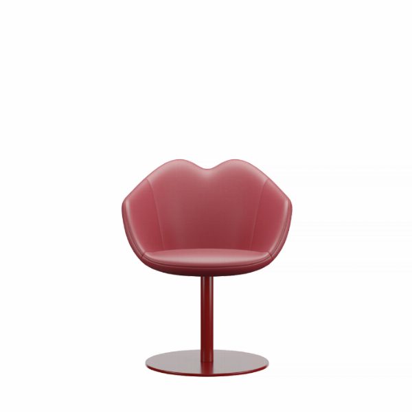 XOXO Chair Leather Round Base