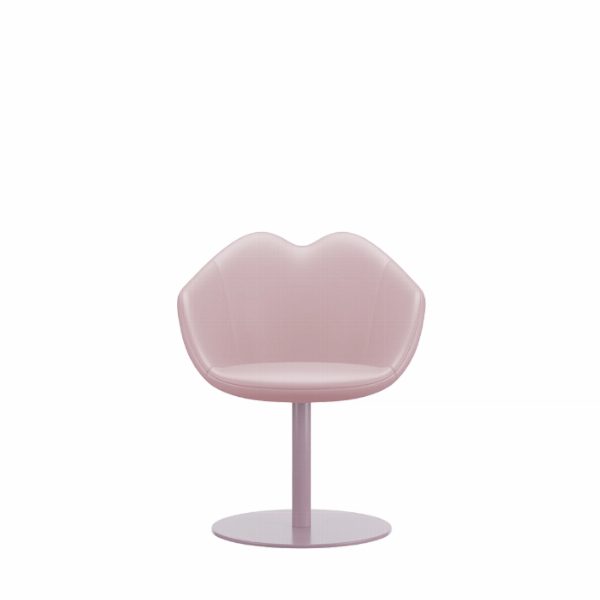 XOXO Chair Leather Round Base