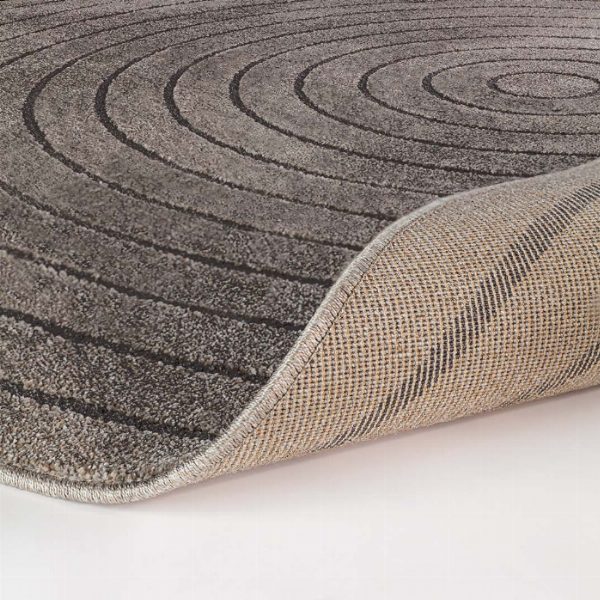 Tappeto CORTINA SFERA TAUPE – Geometria e comfort per interni contemporanei