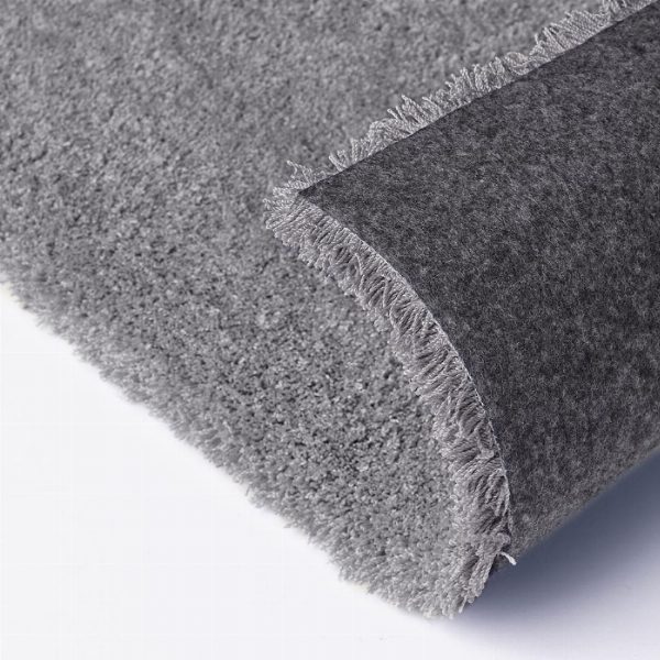 Contemporary Softness – AMALIA LIGHT GREY High Pile Rug for Modern Dining Rooms