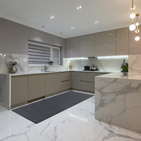 Tappeto OASI CARBONE – Eleganza e Praticità per Cucina e Bagno