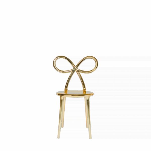 Ribbon Chair Metal Finish