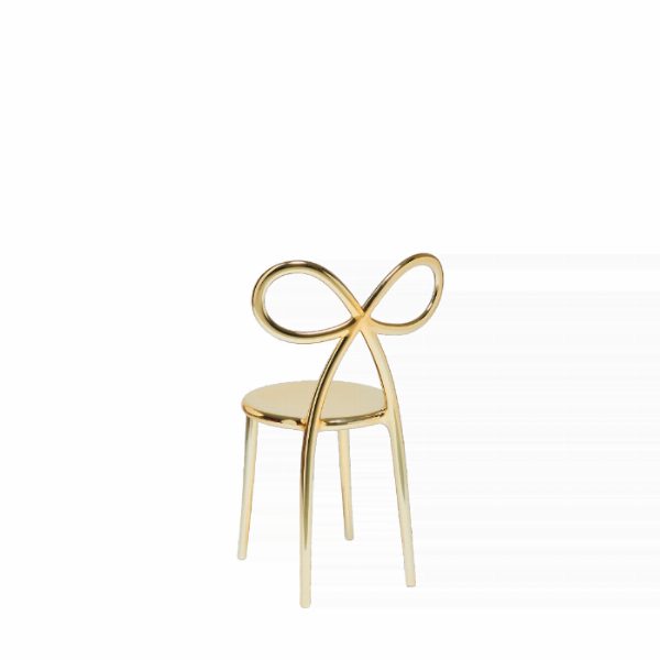 Ribbon Chair Metal Finish
