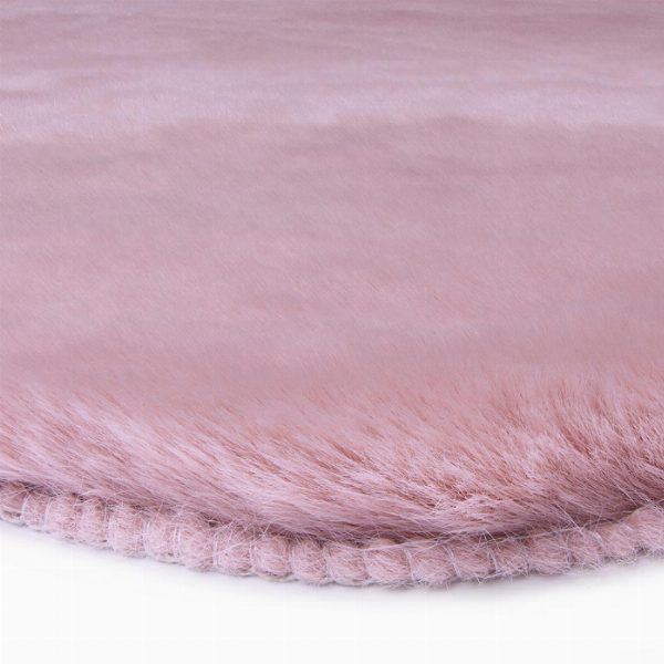 Fur Bamby Rug Rosa Antico: Luxurious Comfort for Every Room