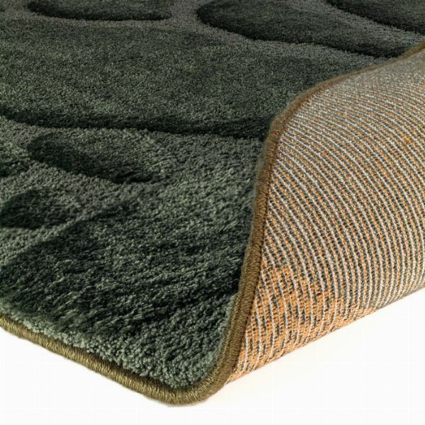 Tappeto VENERE STONE VERDE BOSCO – Eleganza organica per ambienti raffinati