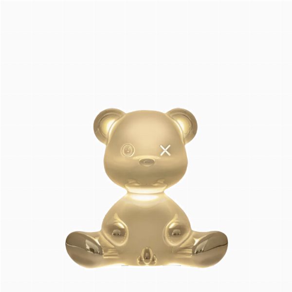 Teddy Boy Lamp Metal Finish with Cable