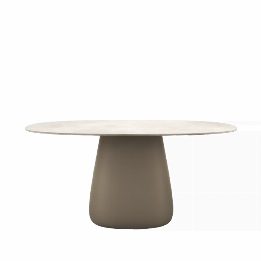 Cobble Table Top 160 cm Stoneware