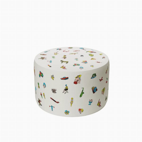 Pouf M in collaboration with Fiorucci