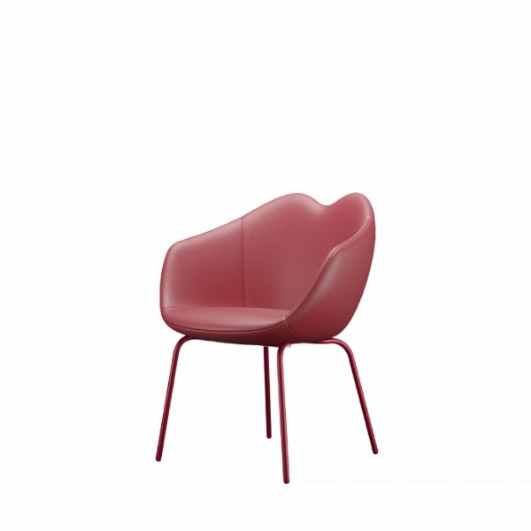 XOXO Chair Leather Four Legs