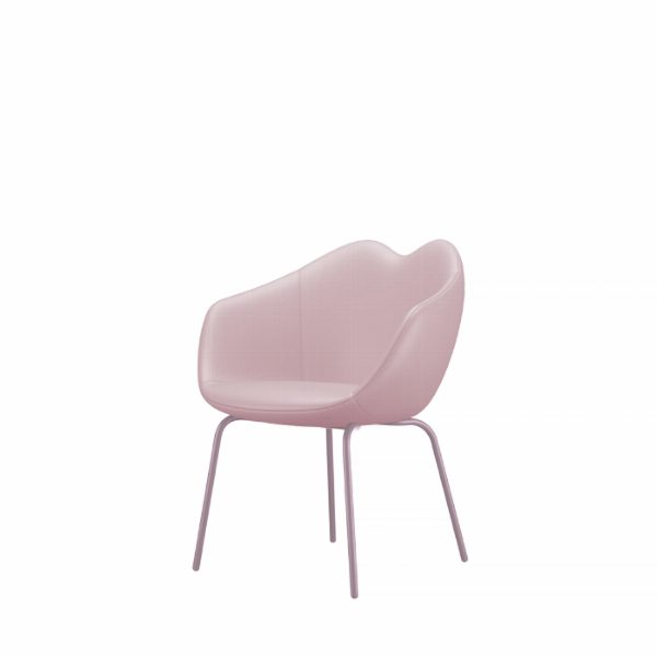 XOXO Chair Leather Four Legs