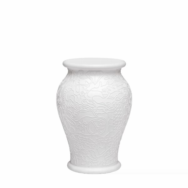 Ming Stool And Sidetable