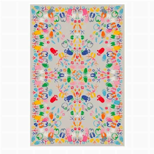 Carpet Let's dance Animal Traces Light Rectangular