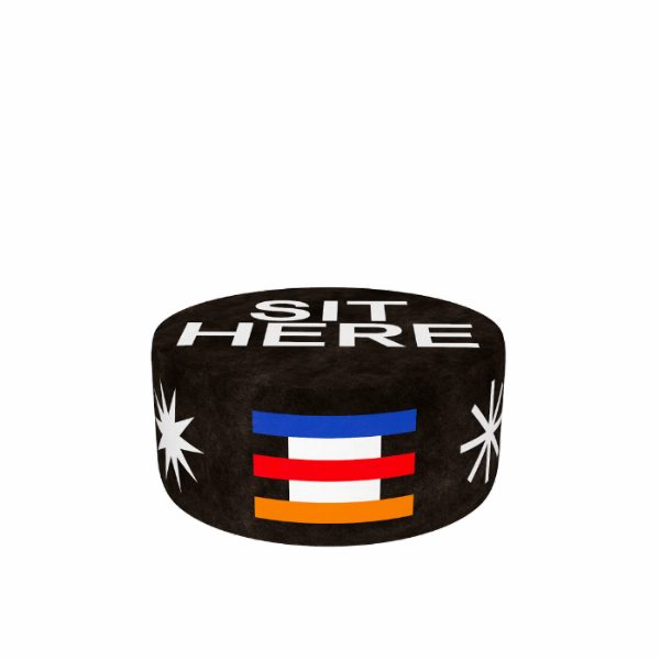 Sit Here Black L