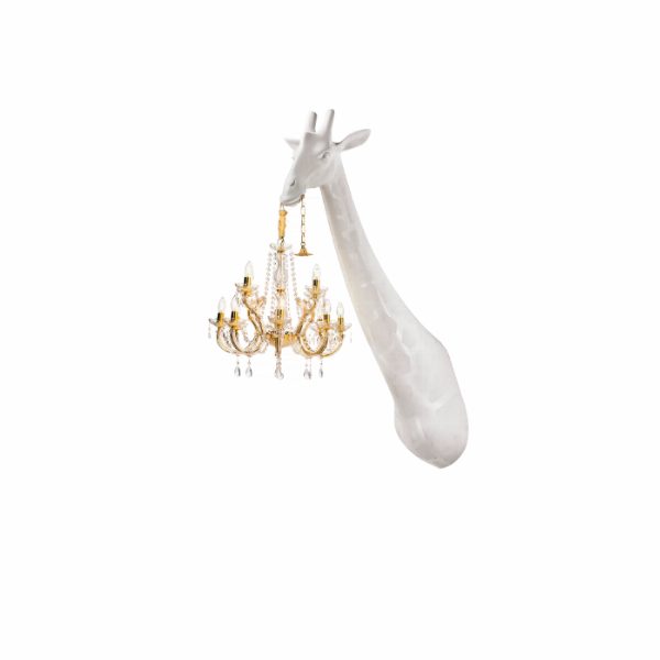 Giraffe in Love Wall Lamp
