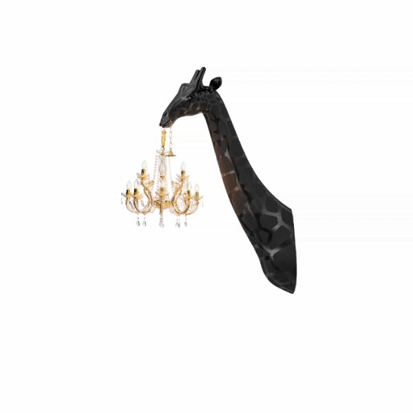 Giraffe in Love Wall Lamp