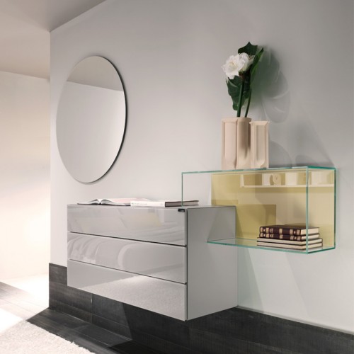 Specchio PUNTO diam. 68 - Lago