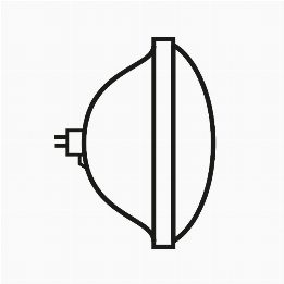 LED Lamp 20W Gx16d 220-240V 2500K PAR56