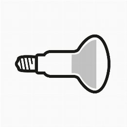 LED Reflector Frosted Lamp E27 13W 2700K R80 Dimmable