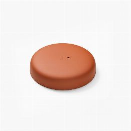 Skynest Suspension Rose with Riveted Magnets Brick Red
