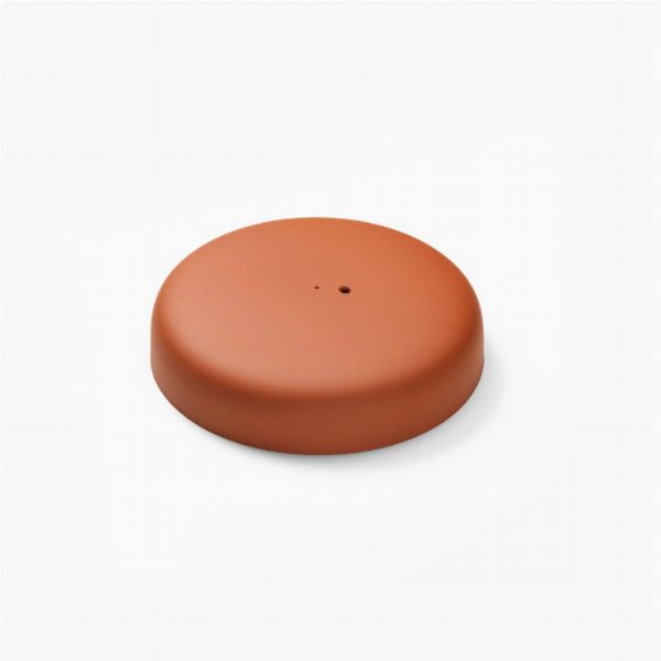 Skynest Suspension Rose with Riveted Magnets Brick Red