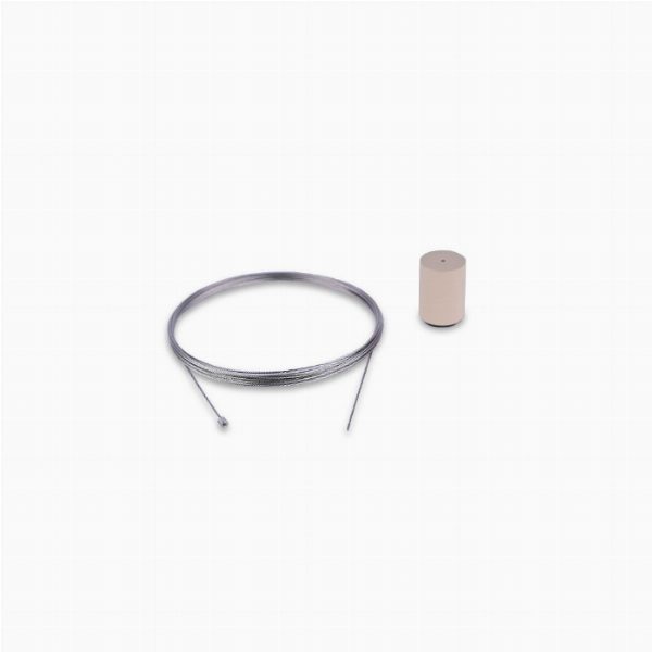 Skynest Motion Beige ceiling rose and steel cable assembly