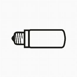 LED Lamp 7,5W E14 220-240V 2700K T28