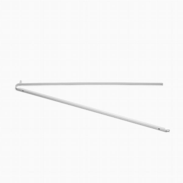 265 White triangle stem support