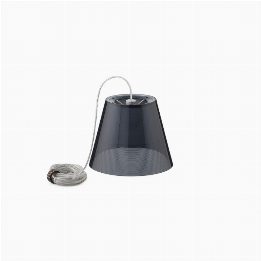 Lamp Holder wiring assembly with fumé external diffuser