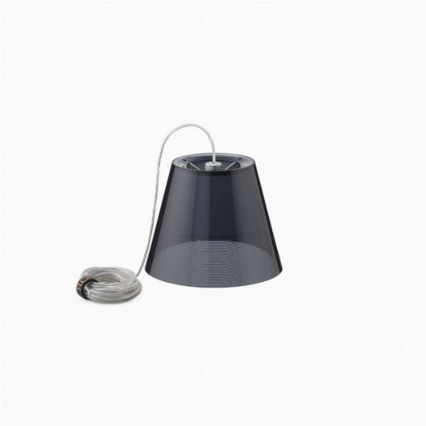 Lamp Holder wiring assembly with fumé external diffuser
