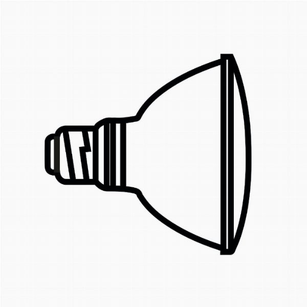 LED Lamp E27 17W PAR38 Non-Dimmable
