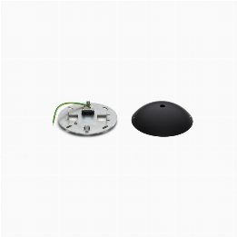 Ic Suspension 1/Suspension 2 black ceiling rose assembly