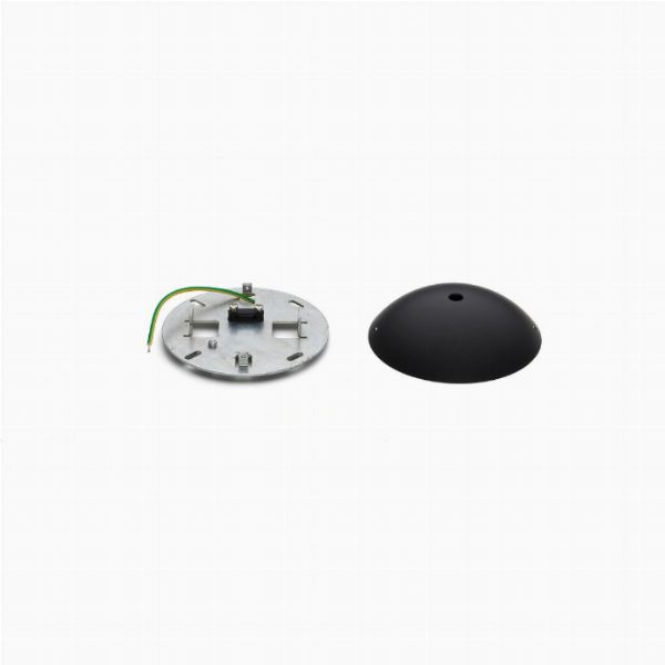Ic Suspension 1/Suspension 2 black ceiling rose assembly