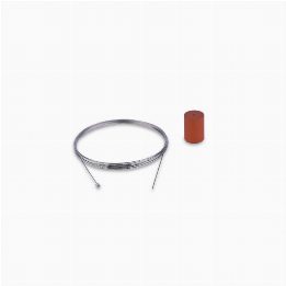 Skynest Motion Red ceiling rose and steel cable assembly