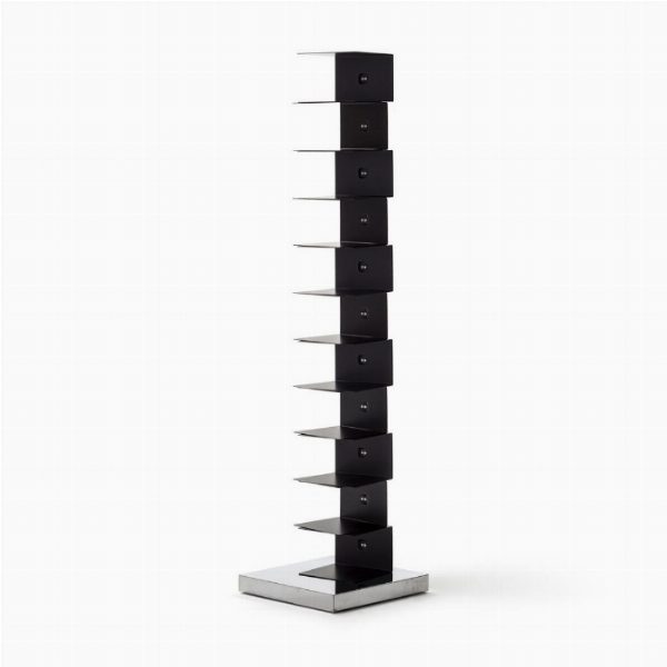 Ptolomeo Art - h 160 nero, inox