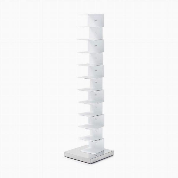 Ptolomeo Art - h 160 bianco, inox