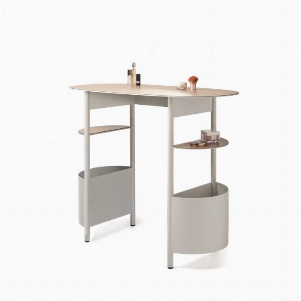 Vanilla - desk grigio ghiaccio, tortora