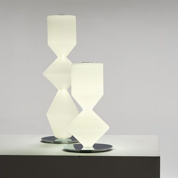 Costantina Opal lampada da terra e da tavolo
