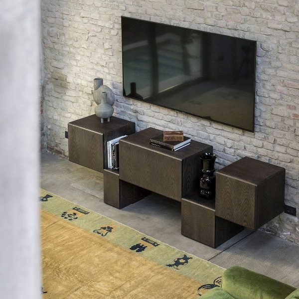 Fractal credenza e mobile TV