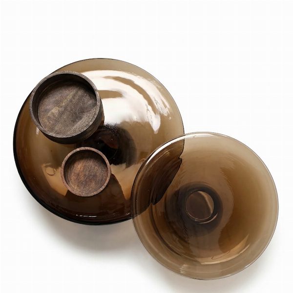 Olo Glass tavolino in vetro soffiato